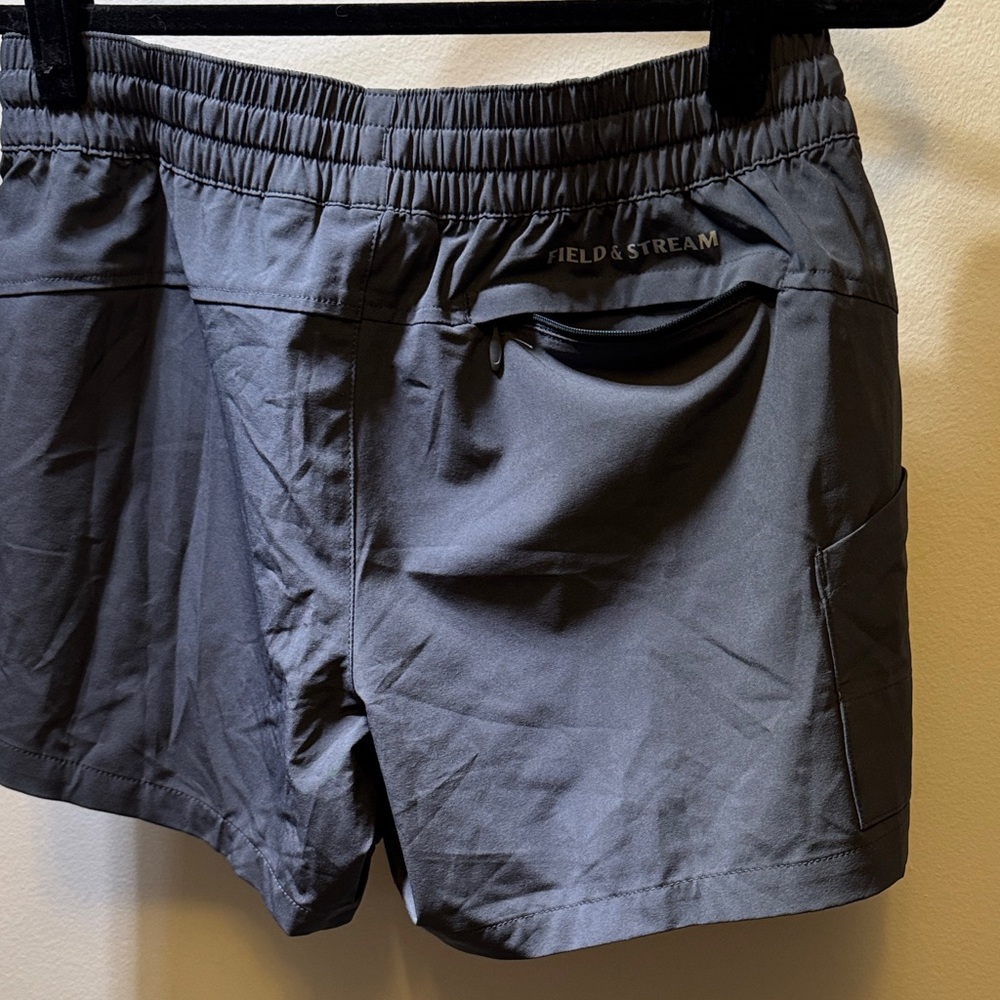 Field & Stream Women's Charcoal Athletic Shorts - Picture 5 of 6